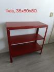 IKEA metalen opbergrek / lage stelling