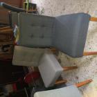 6 eetkamerstoelen grijs