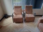 Bankstel met twee fauteuils