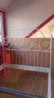 Wit metalen Ikea bed 160x 200 met lattenbodem