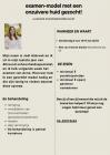 Examen-model acne gezocht!