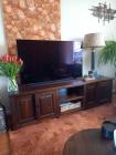 Teak houten TV kast