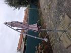 Parasol met voet
