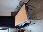 Tafel bureau stoelen