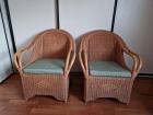 2 Rotan stoelen
