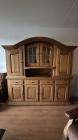 Klassieke eikenhouten kast/buffetkast - massief hout