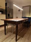 Teak houten tafel 2.00 x 0.85 m