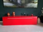 Tv kast design rood met grote lade