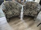2 Leuke fauteuils in Tijgerprint