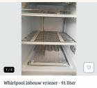 Gratis af te halen inbouw vriezer 91 liter 