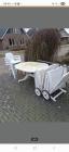 Witte plastic tuinset