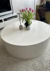 Salontafel wit rond 