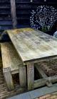Robuuste tuin eettafel met bank