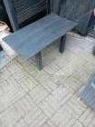 hardhouten buitentafel zwart 