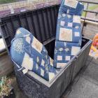 Tuinkist tuinstoel 2 kussens