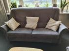 Bank met twee fauteuils 