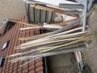 Div. Pijpen, latten, hout,  rails enz.