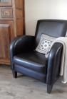 Fauteuil stoel bruin