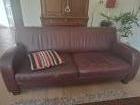 2,5 en 2zits donkerrode chesterfield banken, 