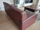 2,5 en 2zits donkerrode chesterfield banken, 