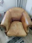 Lederen fauteuil