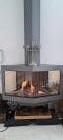 Gratis af te halen in perfecte staat designhaard gas hangend model.a