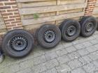 4x winterband op stalen velgen