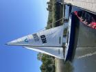 Openzeilboot type Soling afm8.25x185x1.25 met exstra zeilen