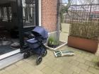 Kinderwagen Dubatti (één wieltje repareren)