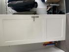 Massief grenen witte deur 