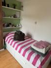 Bed met ladesmatras 