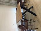 Hoge eettafel met 4 stoelen