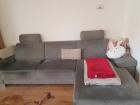 Loungebank 3 zit grijs