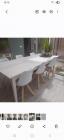 Eethoek met 6 stoelen