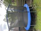 Gratis Trampoline SportsPower met veiligheidsnet en ladder
