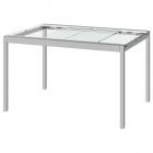 Ikea Glivarp uitschuifbare eettafel chroom