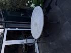 Composiet marmeren tuintafel (opknapper)