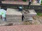 Gratis aftehalen tuintegels 40x60cm