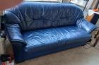 Gratis 2 zits bank en 2 fautuils, blauw