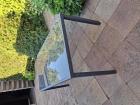 Tuintafel met glasplaat