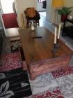 Salontafel met 2 grote lades eiken