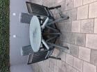 Hartman tuinset ronde tafel+4 stoelen