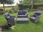 Wicker Loungeset met kussens