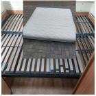 Lattenbodem en matras 180 x 210