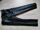 Leren motorbroek