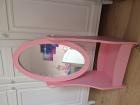 Spiegel kinderkamer roze 
