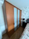 Gratis klerenkast 200cm breed met hang en leg gedeelte 