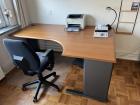 Kantoor bureau + ladenblok