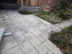 Tegels wit beton