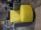 Fauteuil grijs/geel